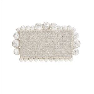 Cult Gaia silver clutch brand new!